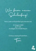 Einladung ABC - A6 Karte – Bild 2