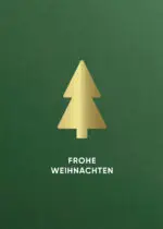 Weihnachten BAUM - A6 Karte