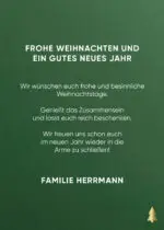 Weihnachten BAUM - A6 Karte – Bild 2