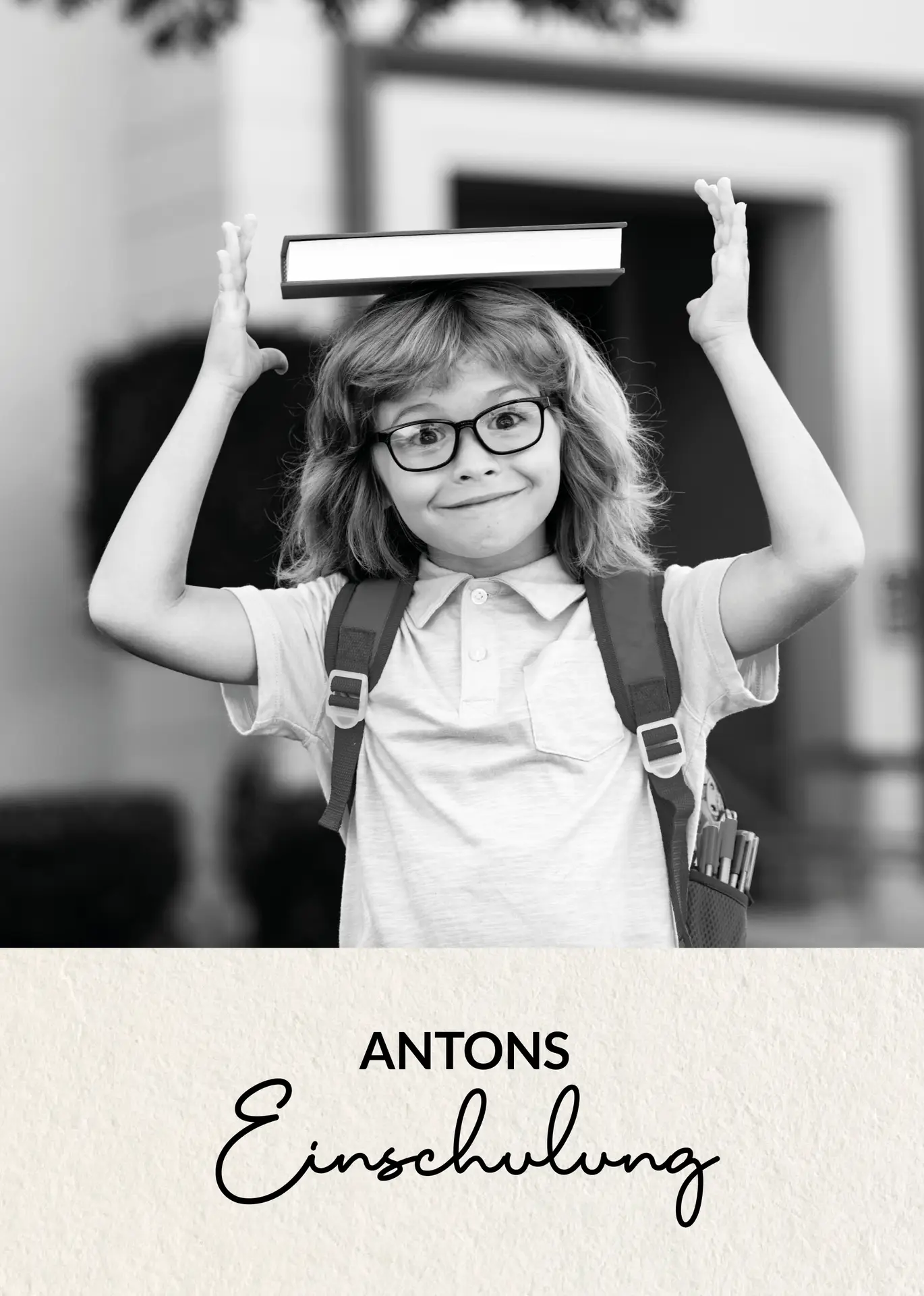 Einschulung FOTO - A6 Karte