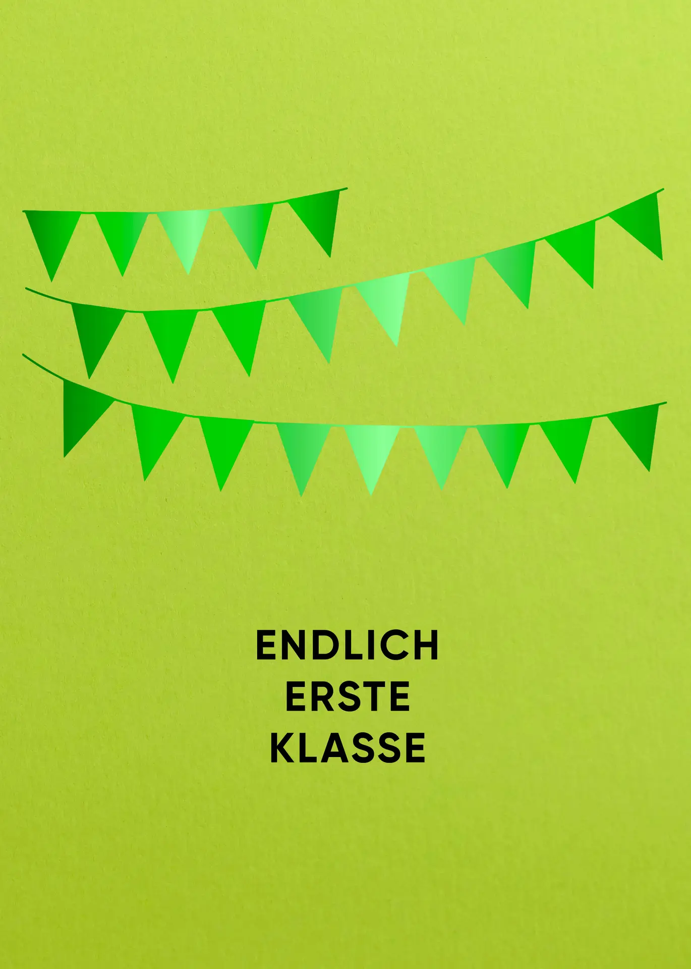 Einschulung WIMPEL boy- A6 Karte