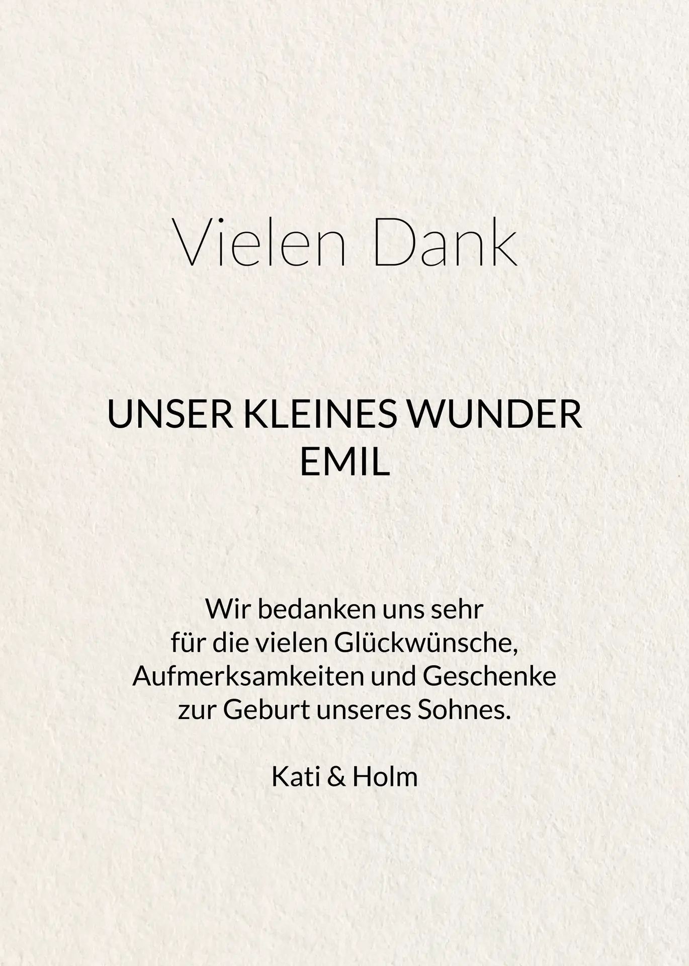 Geburtskarte FOTO - A6 Karte – Bild 2