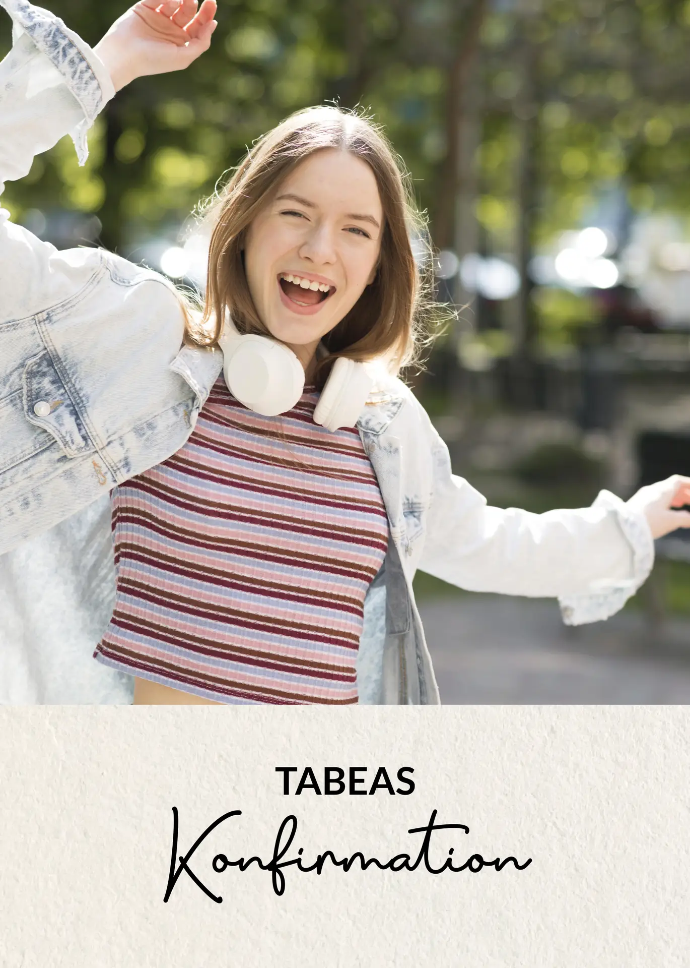 Konfirmation FOTO - A6 Karte