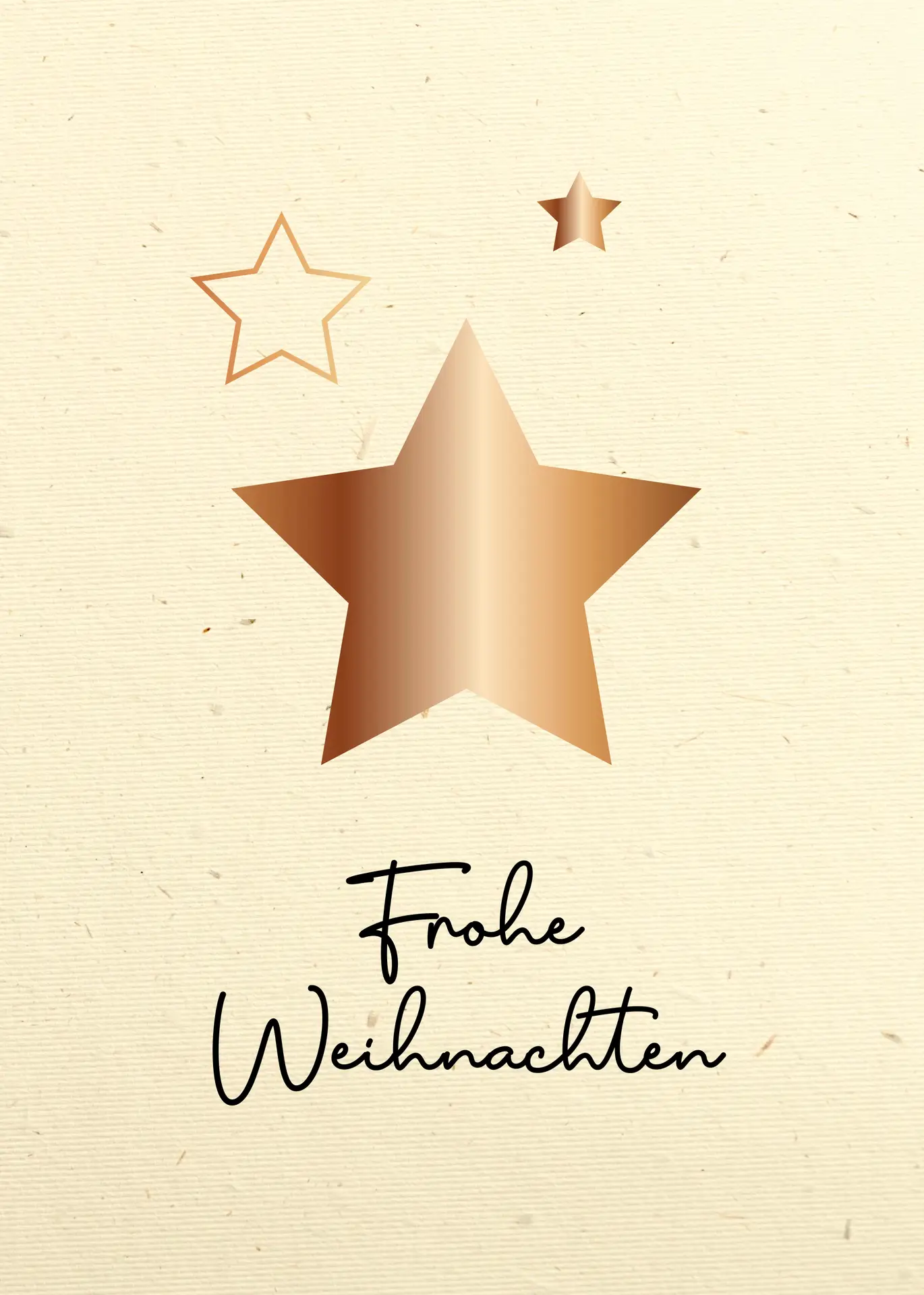 Weihnachten STERN - A6 Karte