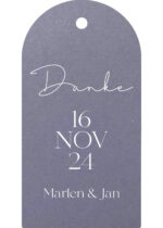 Hangtag Bogen - 52 x 100 mm