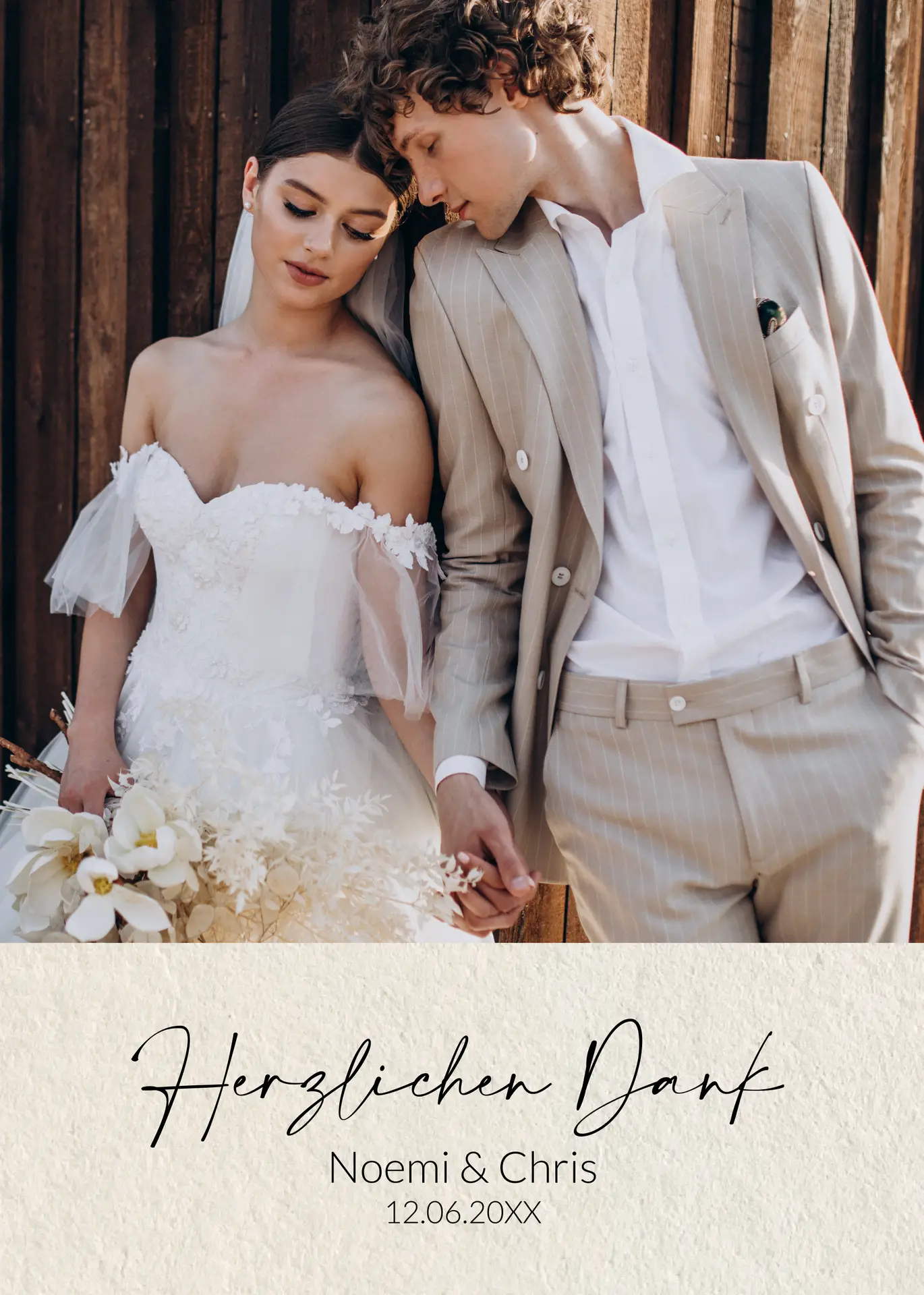 Danke FOTO - A6 Karte